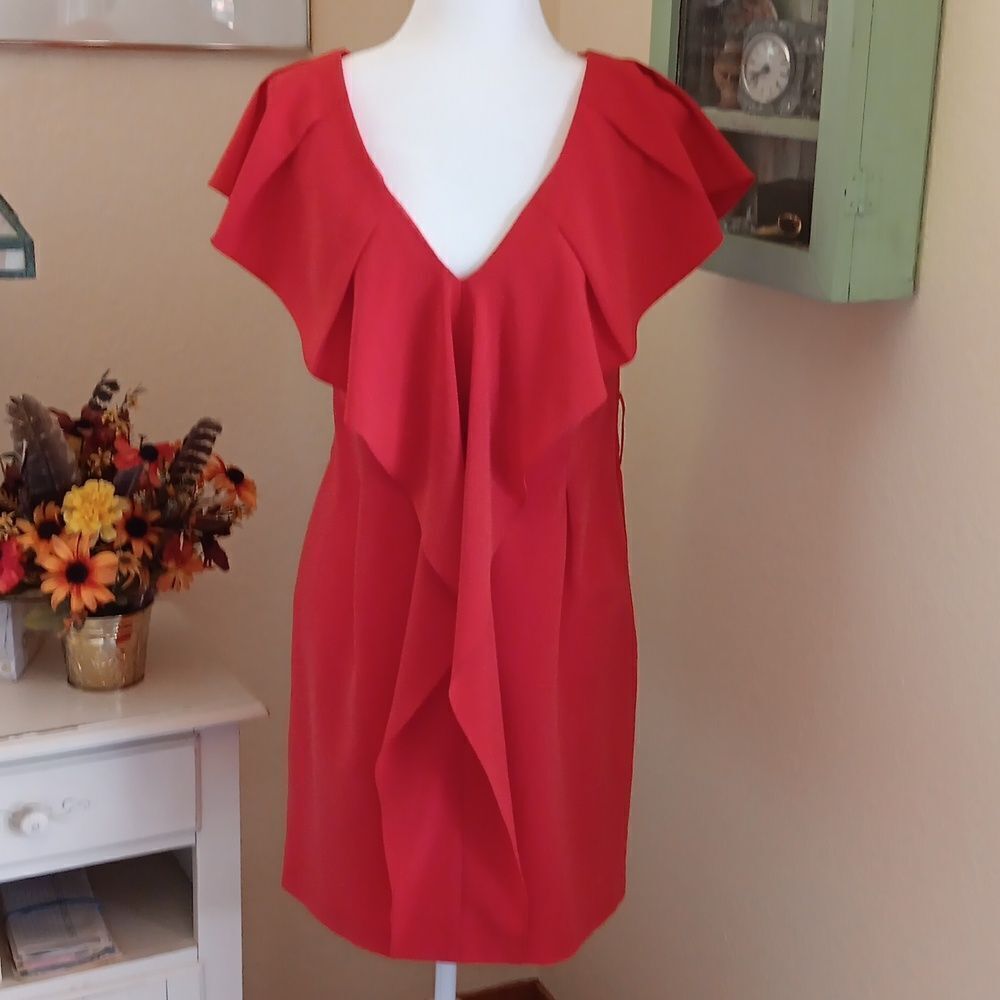 Wayne Cooper Red Dress